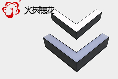 火樹銀花照明創(chuàng)意DIY組合L型連接件鋁材led辦公吊線燈 SZ6
